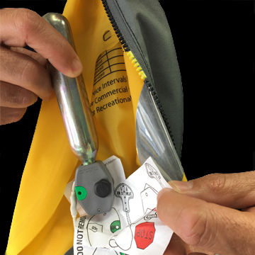 Self Servicing your Inflatable Lifejacket
